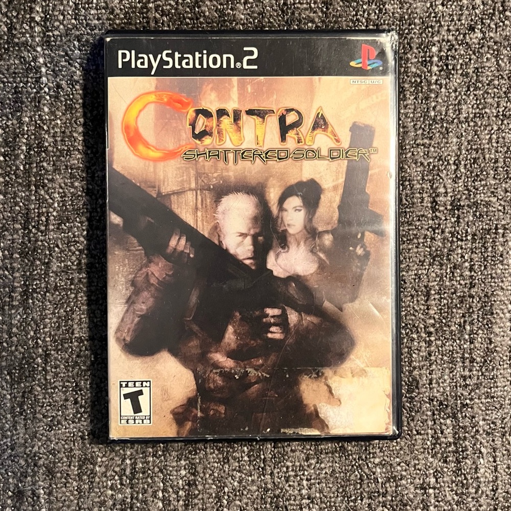 Contra Shattered Soldier Sony Playstation 2 PS2 Game
